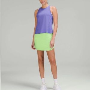 Hotty Hot High-rise Skirt Long Size 2 in Scream Green Light. NWT